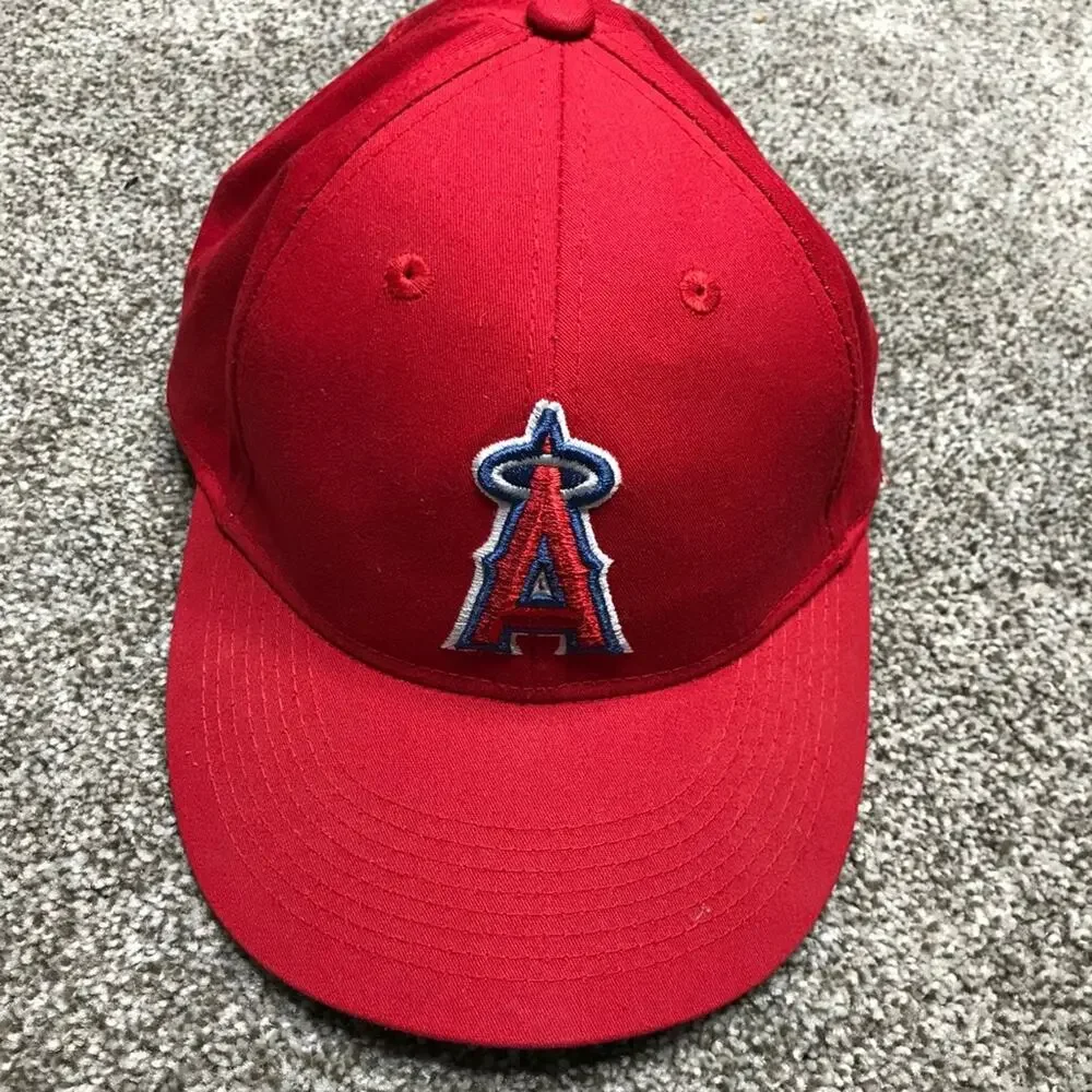OC Sports MLB Los Angeles Angels LA Red Strapback